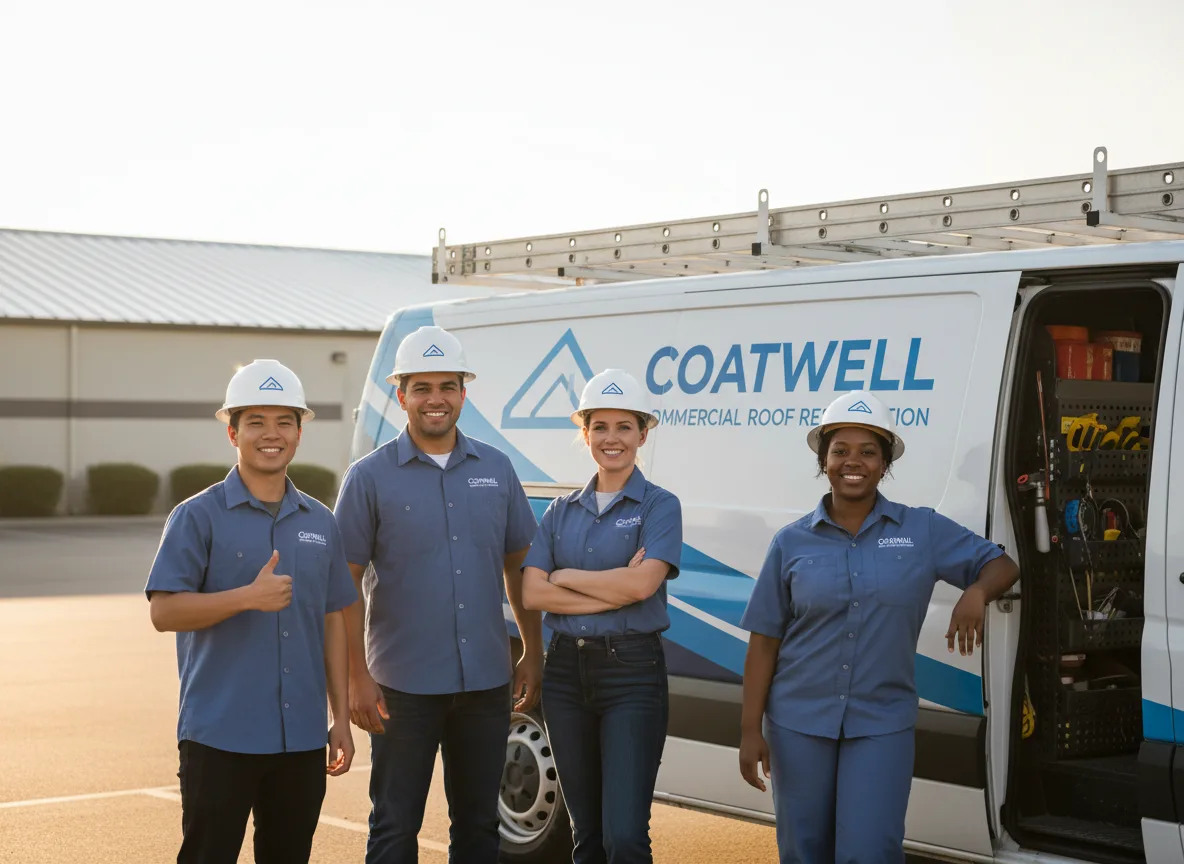 Commercial roof coating company in Lester, AL